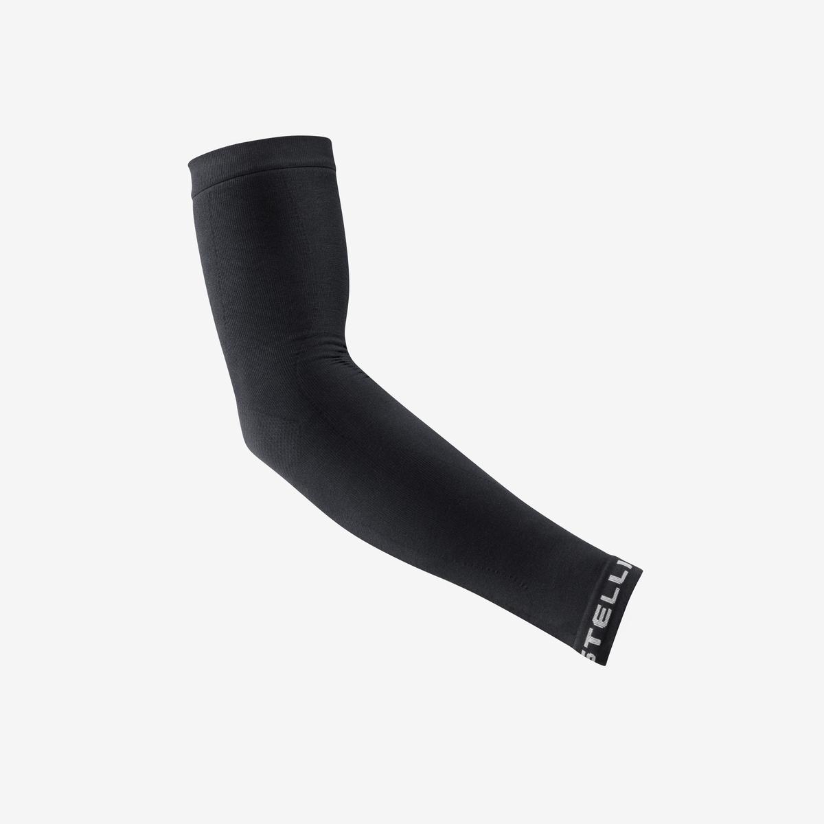 Castelli Pro Seamless 2 Manicotti Ciclismo Unisex – Black, vista frontale