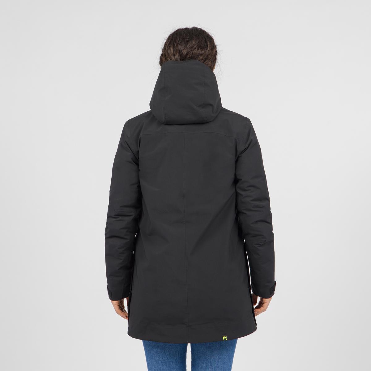 Karpos Scotoni 3 in 1 Parka Donna – Black, vista posteriore