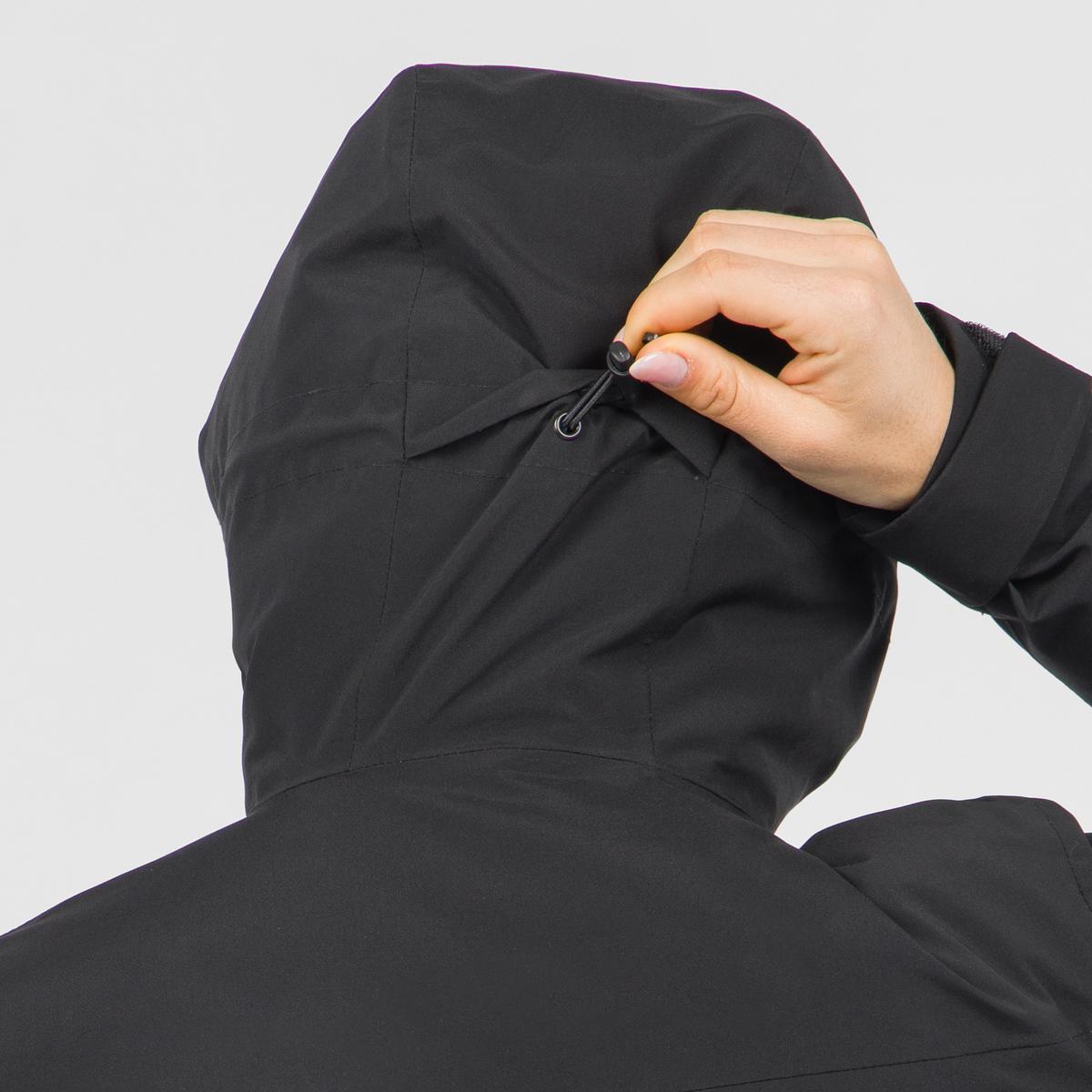 Karpos Scotoni 3 in 1 Parka Donna – Black, dettaglio regolazione cappuccio