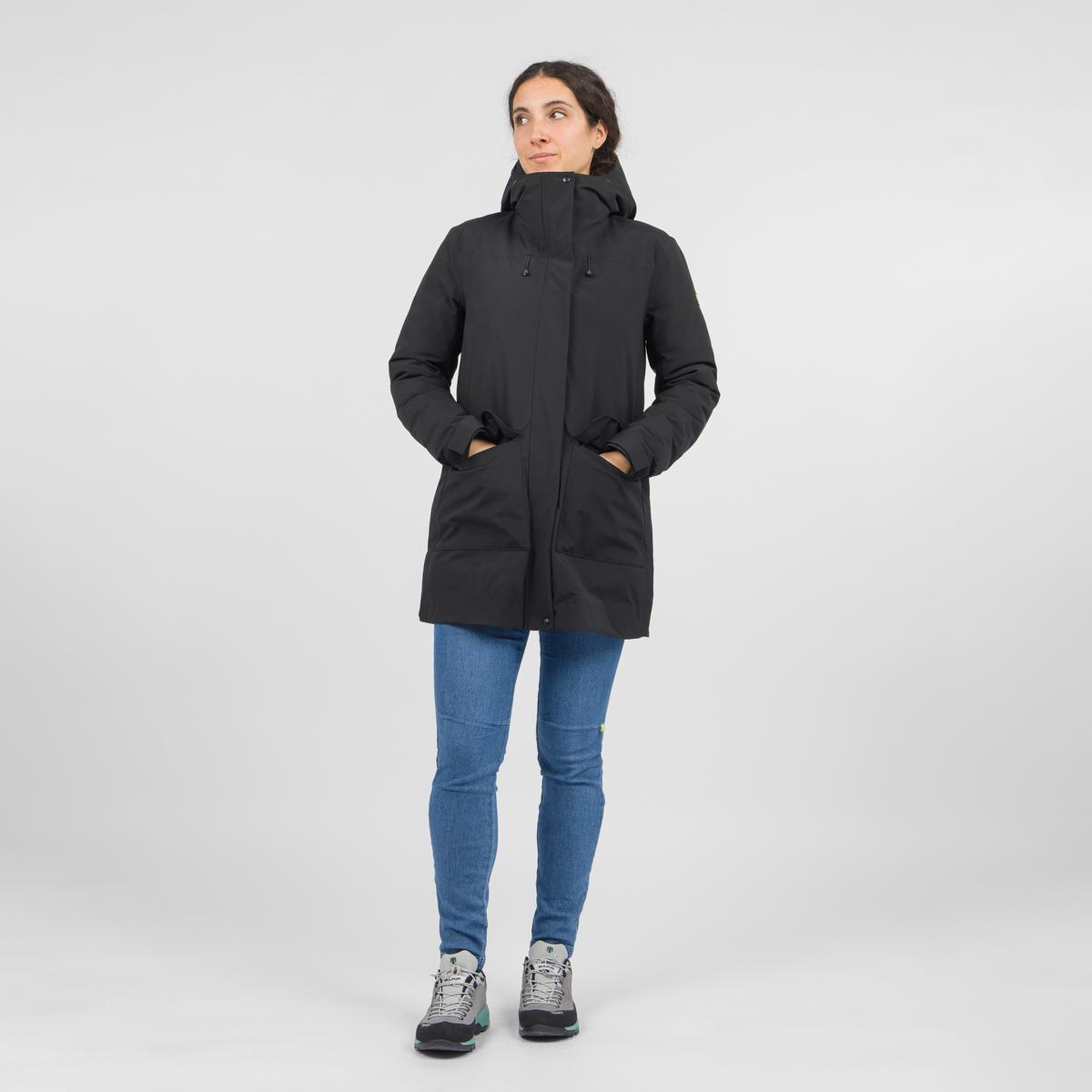 Karpos Scotoni 3 in 1 Parka Donna – Black, indossato