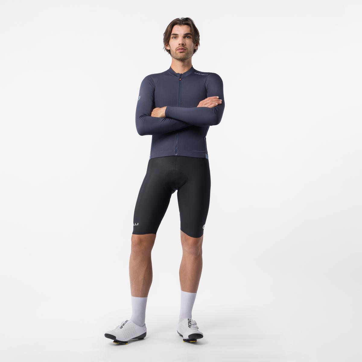 Castelli Espresso Thermal Bibshort Salopette Corta Termica Uomo – Black, dettaglio 7