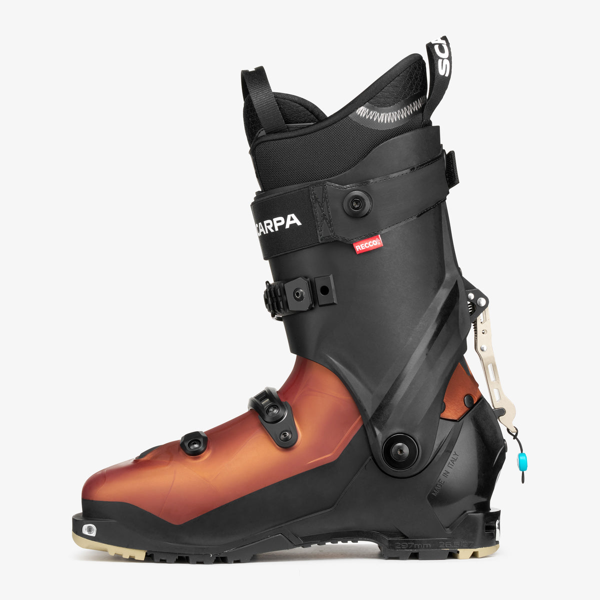 Scarpa F1 RS Scarpone Scialpinismo Uomo – Black Bronze, dettaglio 2