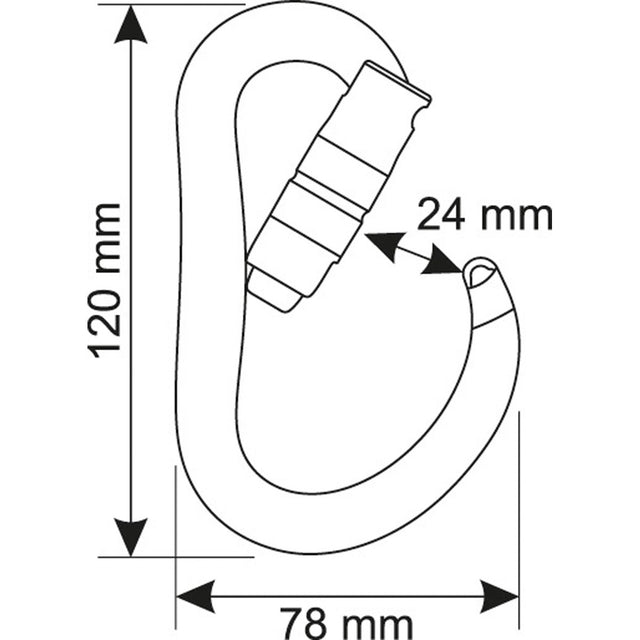 CAMP Atom 2lock - Moschettone