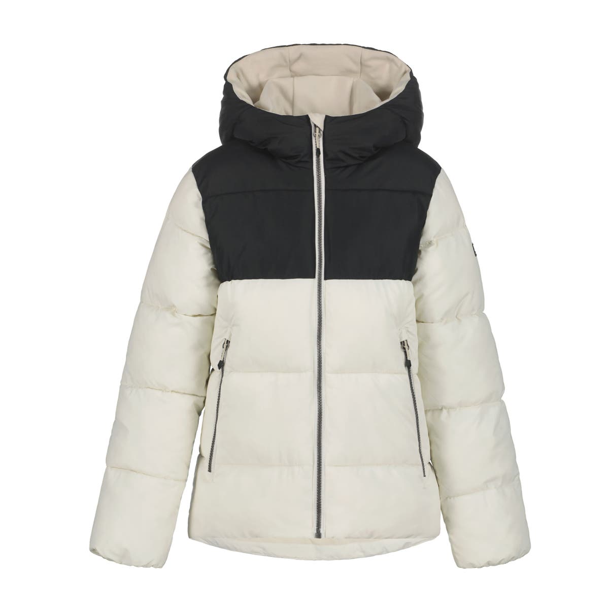 Icepeak Kenova Giacca Imbottita Junior – White, vista frontale