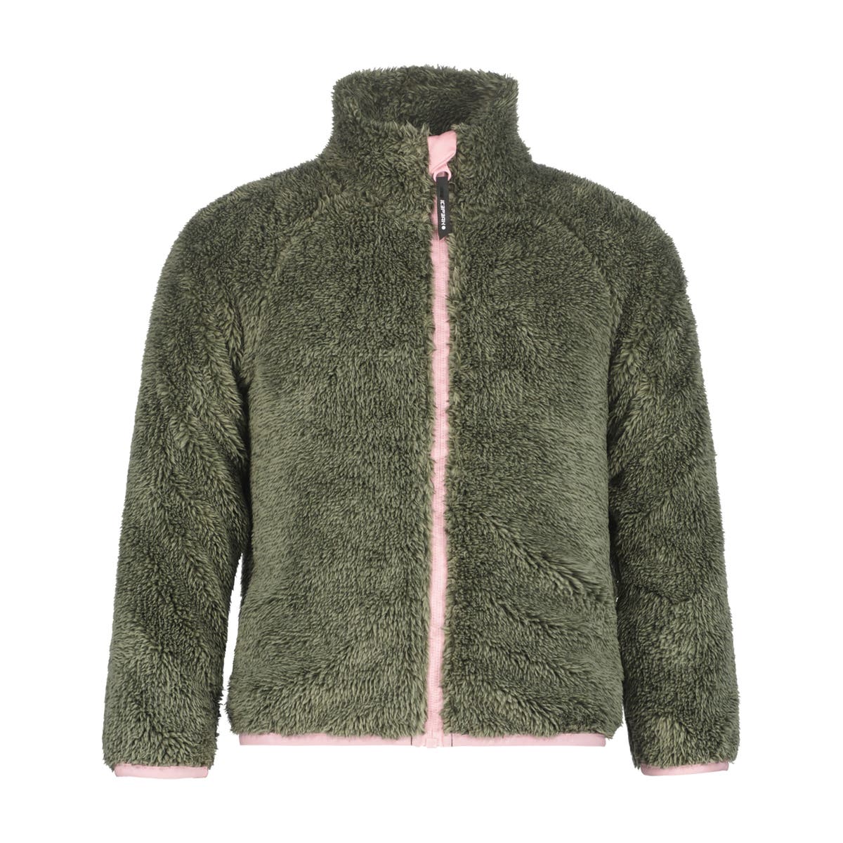 Icepeak Jaipur Pile Junior – Green, vista frontale