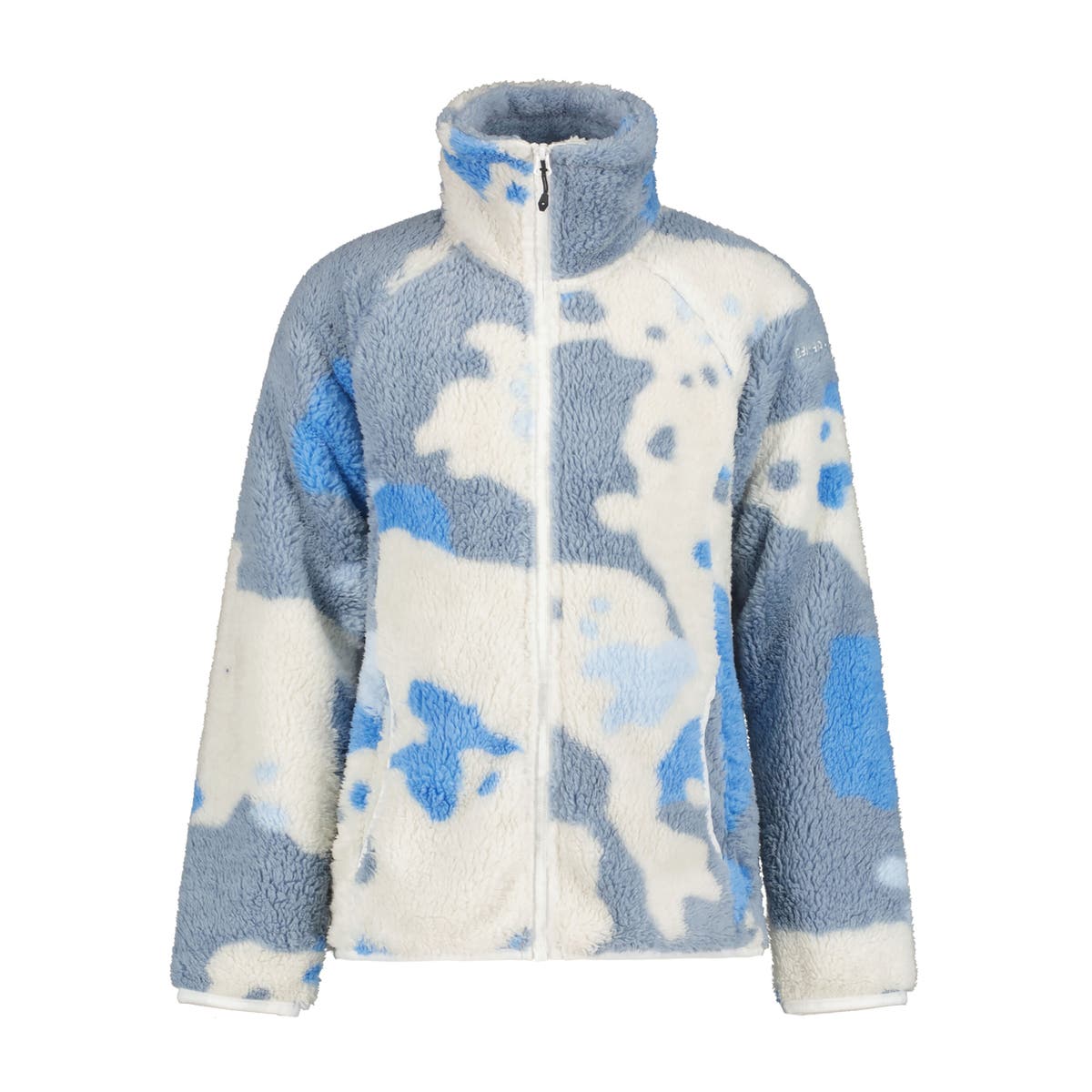 Icepeak Lorain Pile Junior – Camo Blue, vista frontale