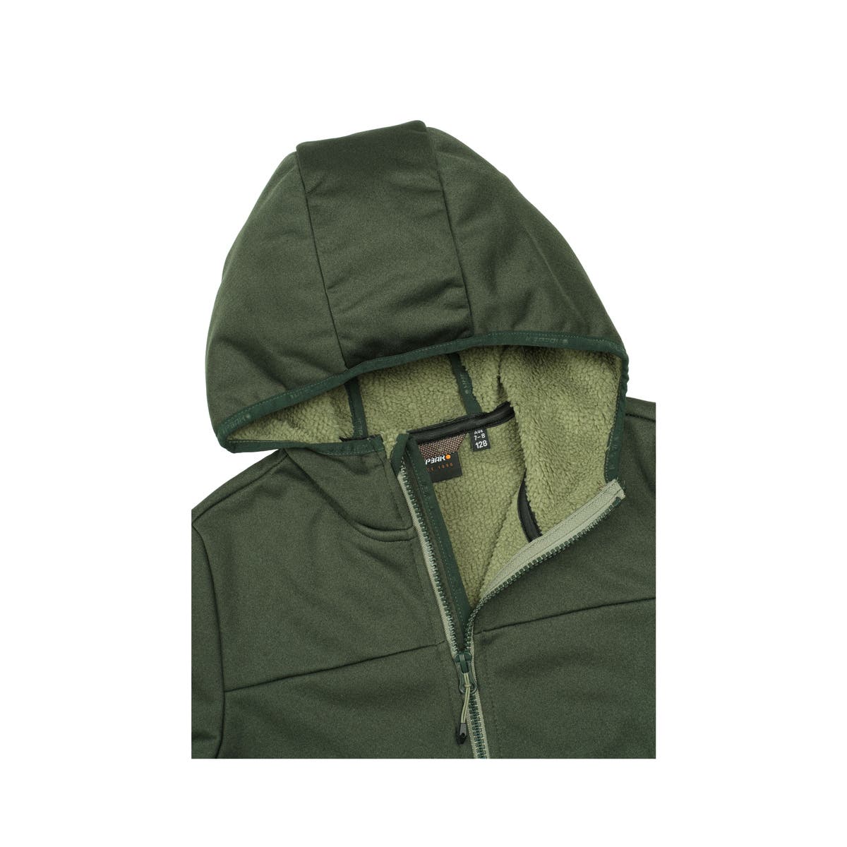 Icepeak Koloa Giacca Softshell Junior – Dark Green, dettaglio 1