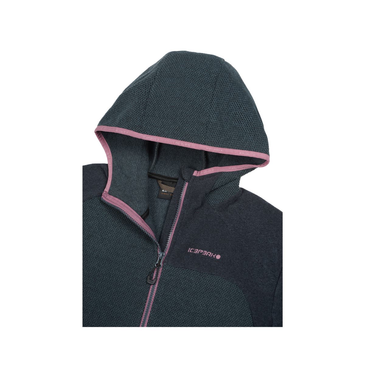 Icepeak Bradgate Pile Donna – Grey, dettaglio 1