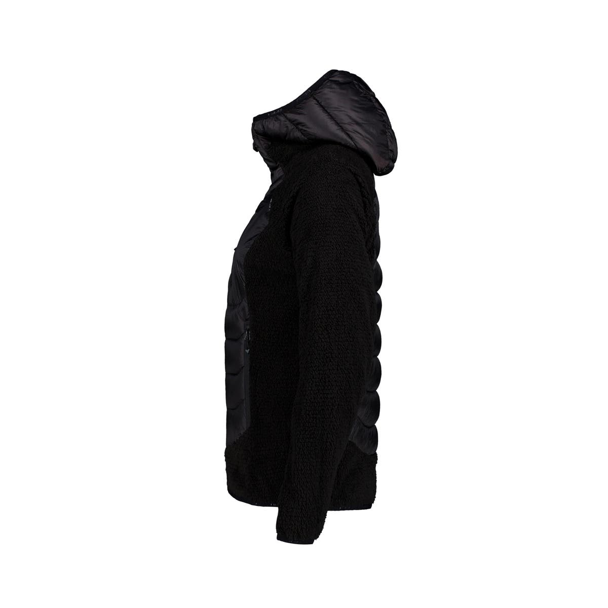 Icepeak Dakota Giacca Ibrida Donna – Black, vista laterale