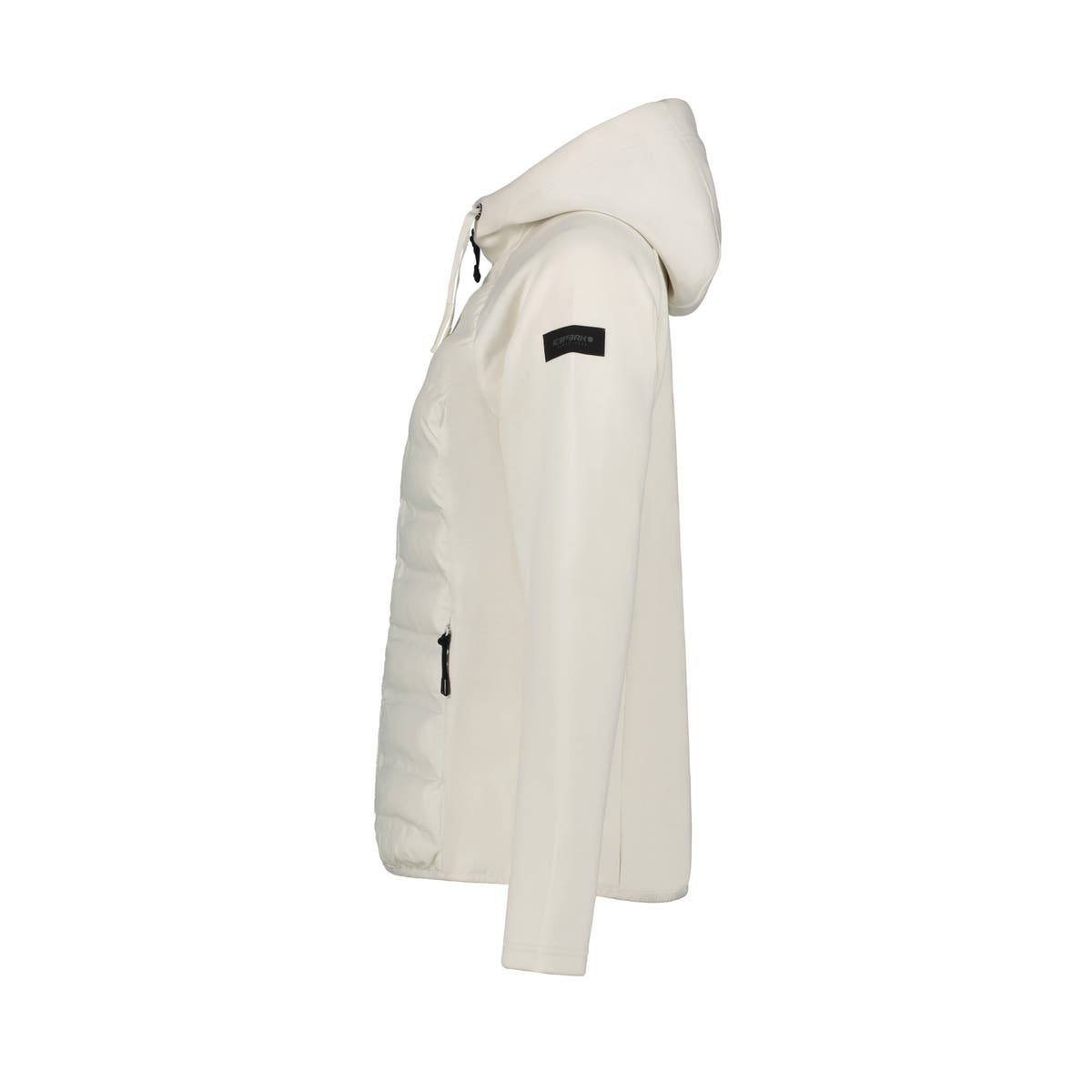 Icepeak Ashburn Giacca Ibrida Donna – White, vista laterale