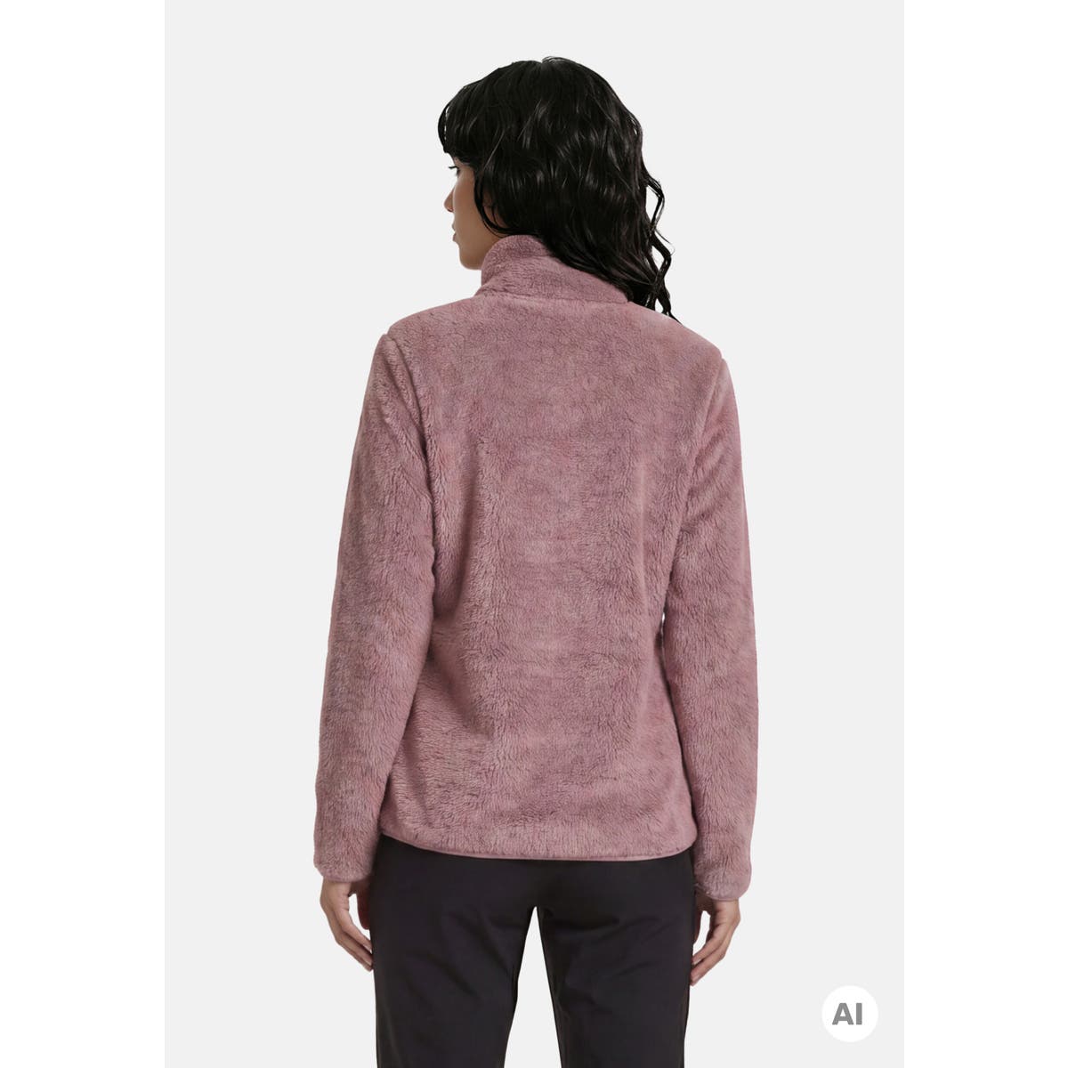 Icepeak Colony Pile Donna – Malva, indossato retro