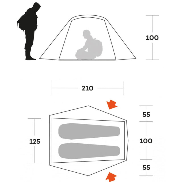 FERRINO Tenda Blow 2