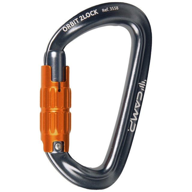 CAMP Orbit 2lock - Moschettone - Canna di Fucile / Arancione