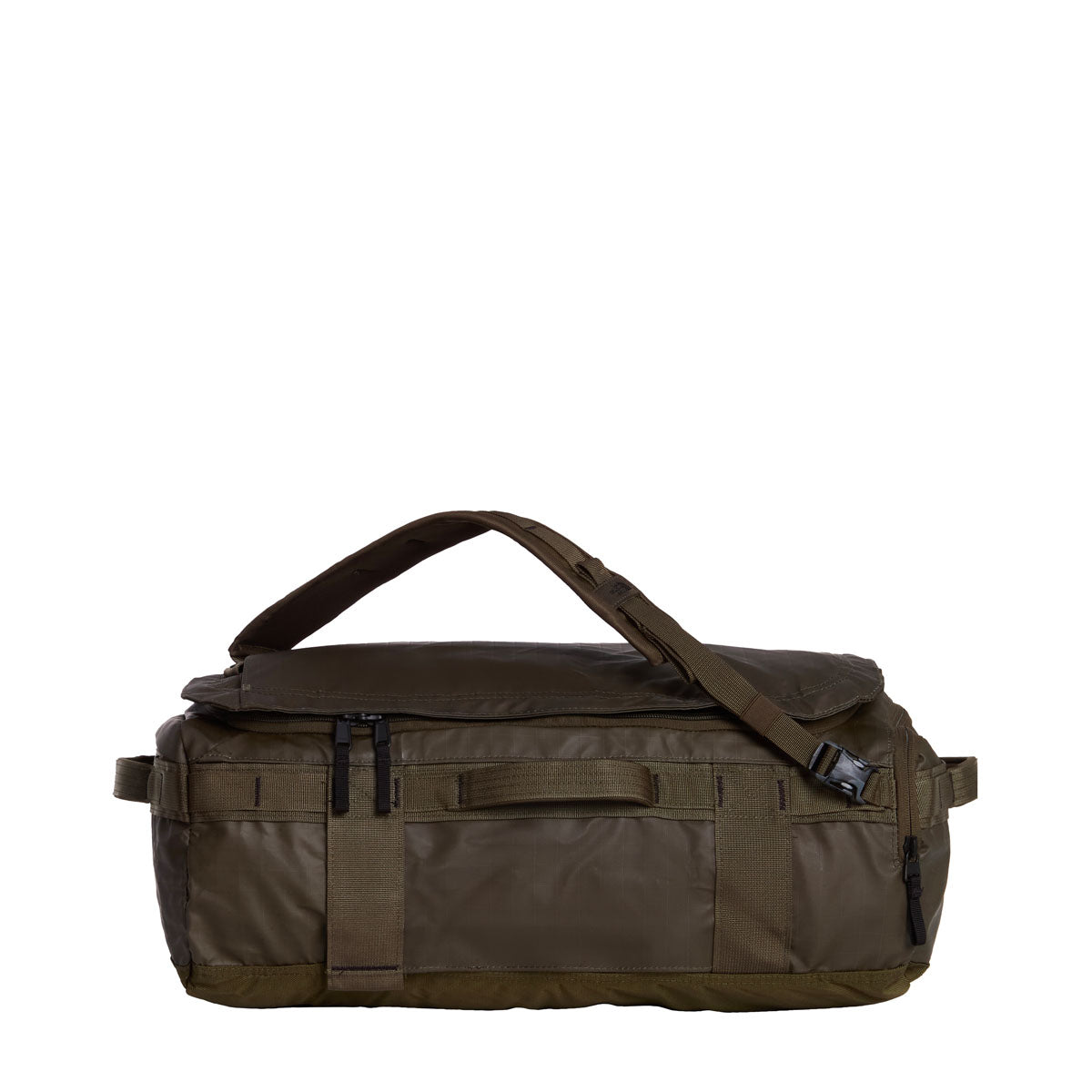 The North Face Base Camp Voyager Duffel Borsone 32L – Taupe Green Black, dettaglio 2