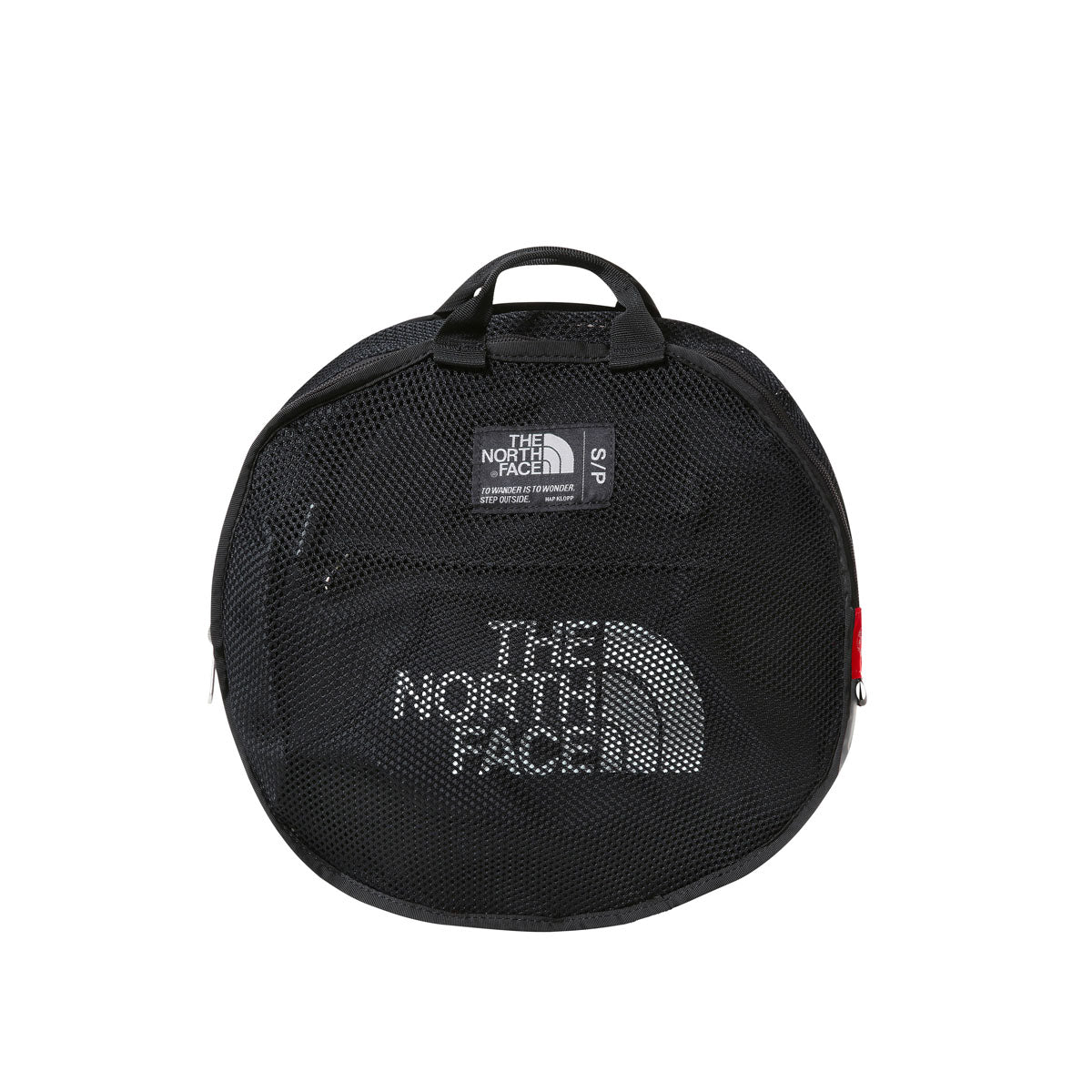 The North Face Base Camp Duffel Borsone da Viaggio Taglia S – Black White, dettaglio 4