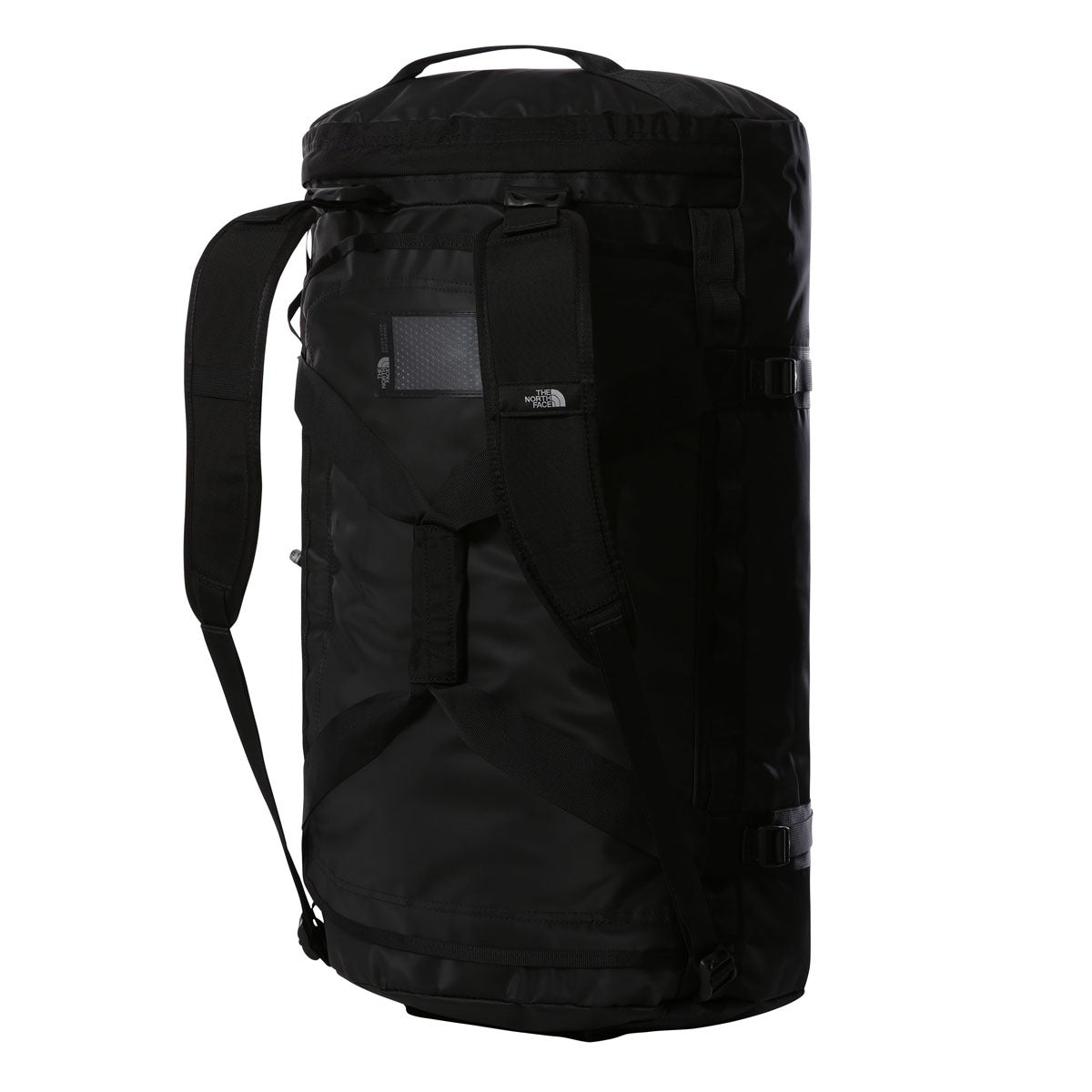 The North Face Base Camp Duffel Borsone da Viaggio Taglia L – Black White, dettaglio 1
