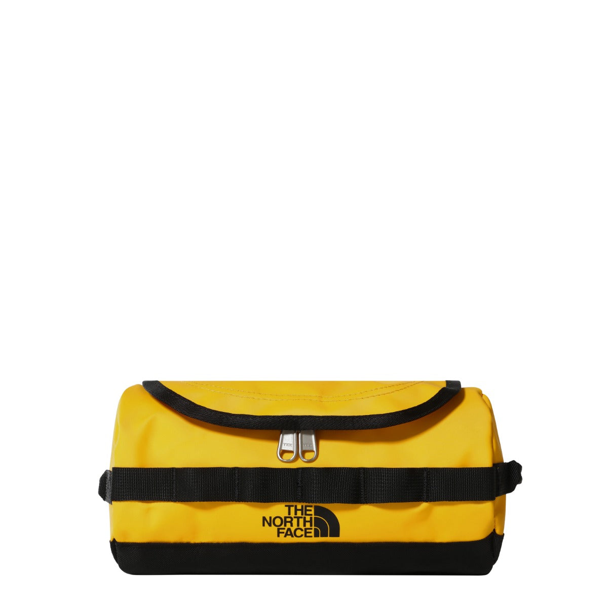 The North Face Base Camp Beauty Case da Viaggio Taglia S – Gold Black, vista frontale