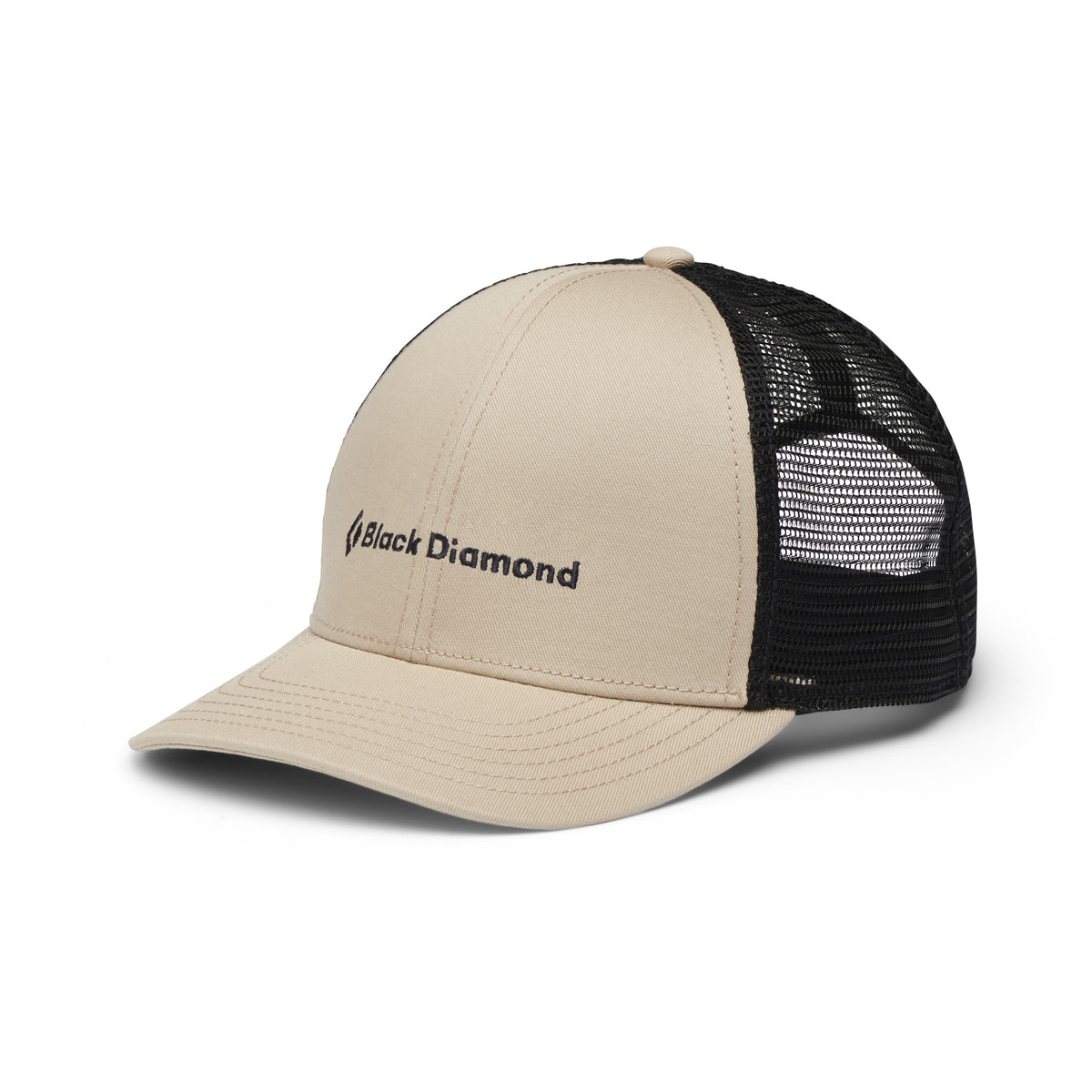Black Diamond BD Trucker Cappellino Khaki Black – vista frontale