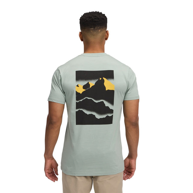 BLACK DIAMOND Mountainscape Short Sleeve Tee uomo