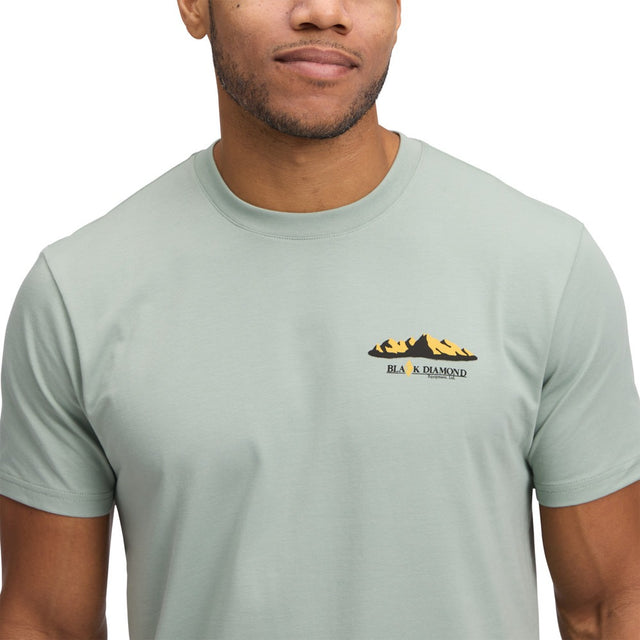 BLACK DIAMOND Mountainscape Short Sleeve Tee uomo