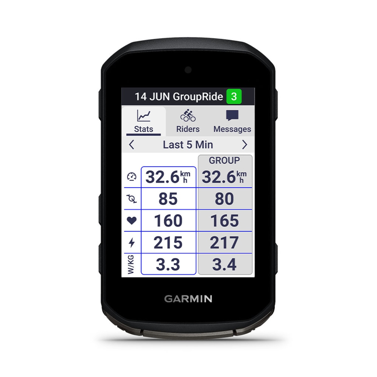 Garmin Edge 850 Ciclocomputer GPS Touchscreen – schermata