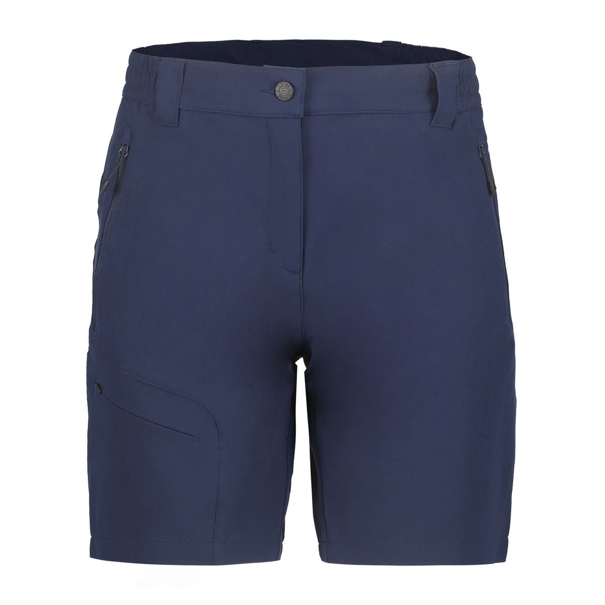 Icepeak Beaufort Pantaloncini Donna – Dark Blue, vista frontale