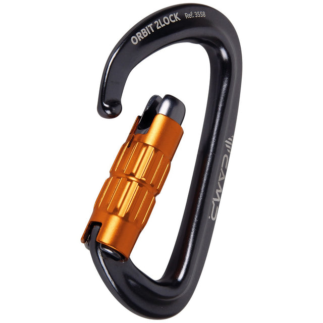 CAMP Orbit 2lock - Moschettone - Canna di Fucile / Arancione