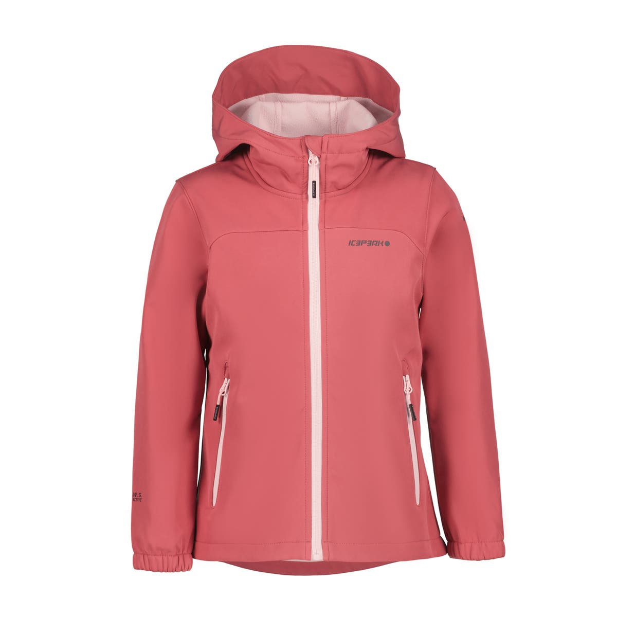 Icepeak Kobryn Giacca Softshell Junior – Raspberry, vista frontale