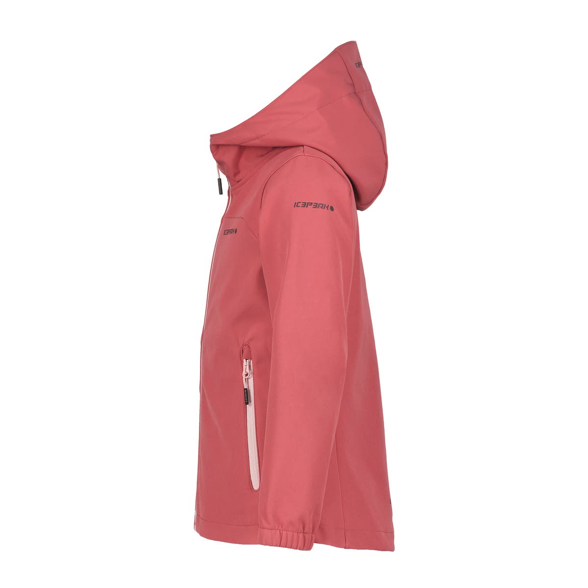 Icepeak Kobryn Giacca Softshell Junior – Raspberry, vista laterale