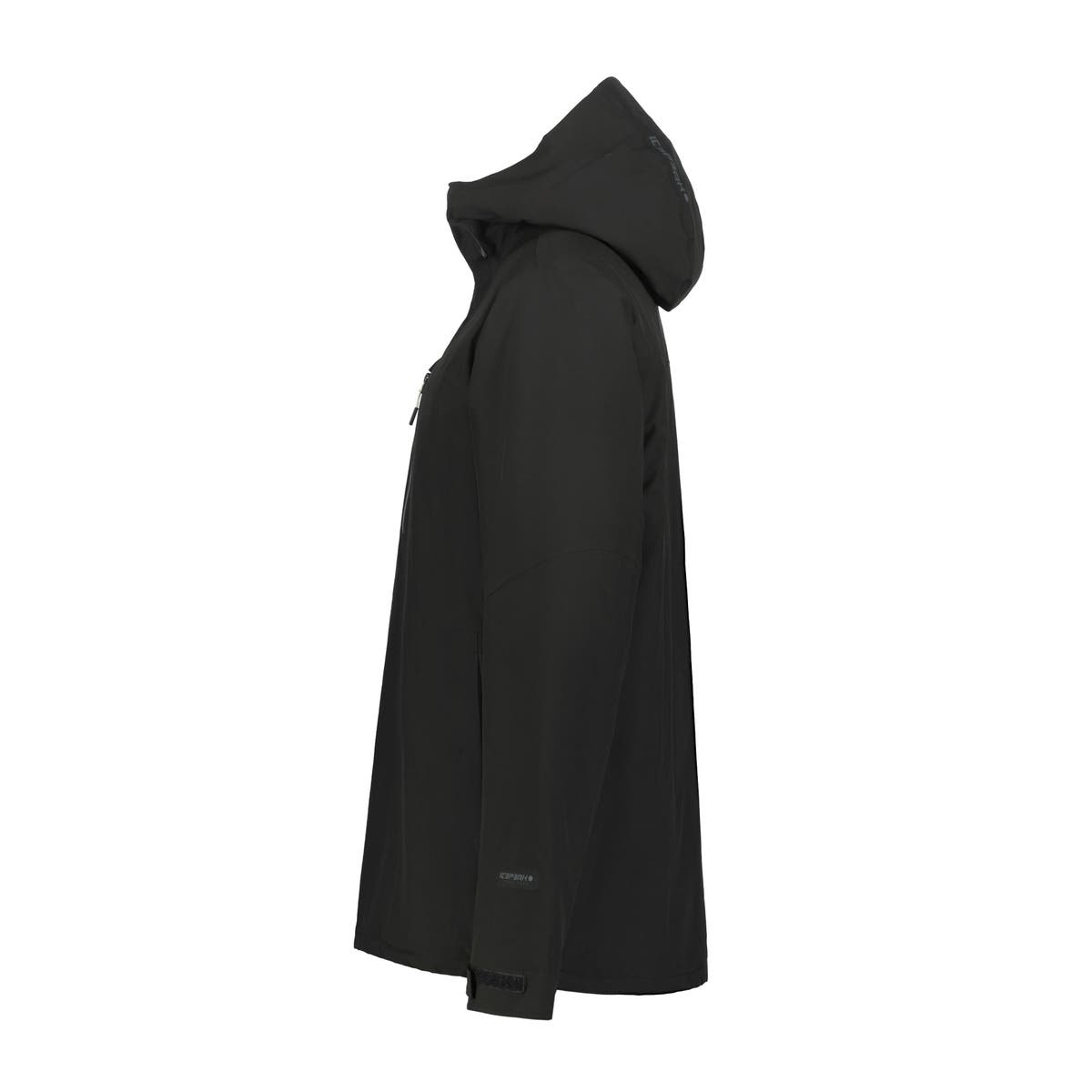 Icepeak Bakerhill Parka Imbottito Uomo – Black, vista laterale