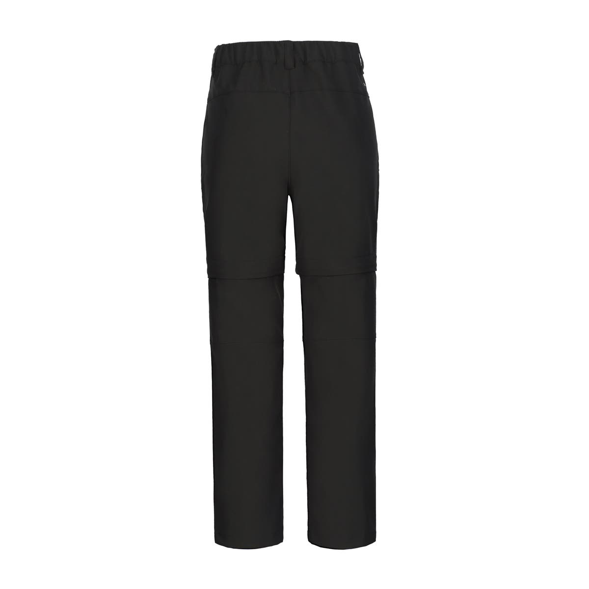 Icepeak Kayes Pantaloni Outdoor Junior – Black, vista retro