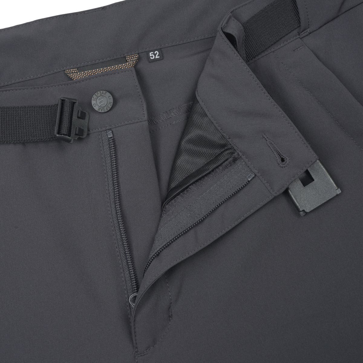 Icepeak Barwick Pantaloni Outdoor Uomo – Anthracite, dettaglio 1
