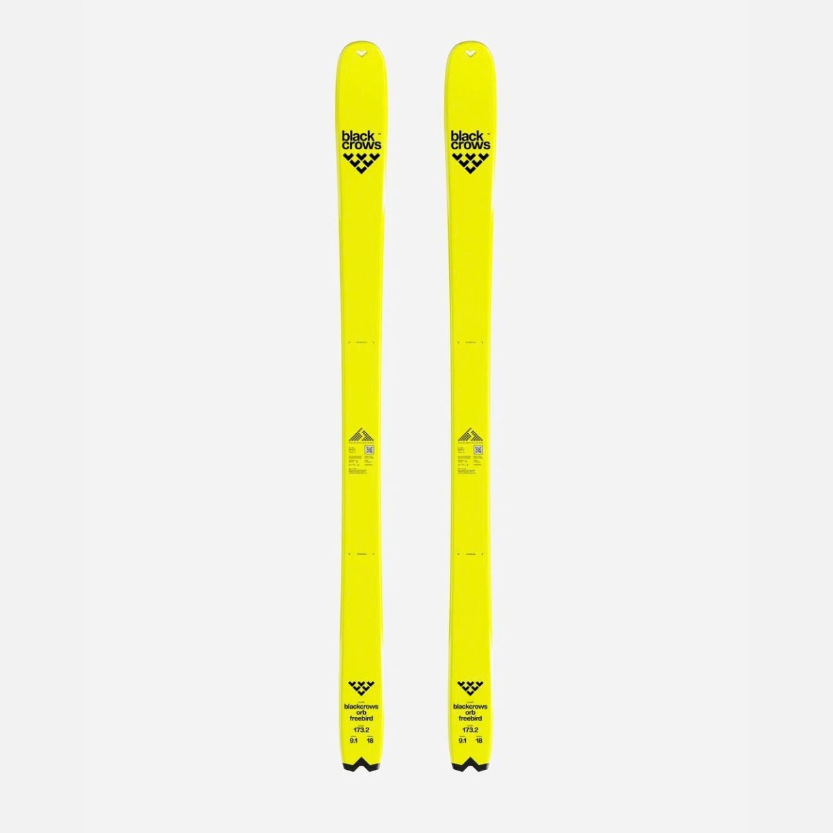 Black Crows Orb Freebird + Pilus Orb Freebird Touring Skins – Set Sci + Pelli