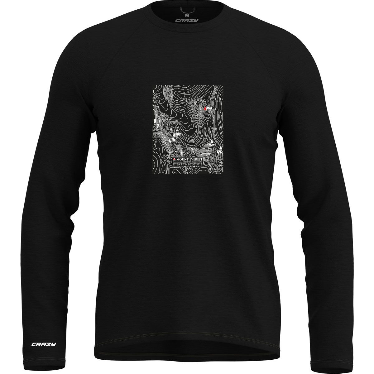 Crazy LONG SLEEVED LOGO