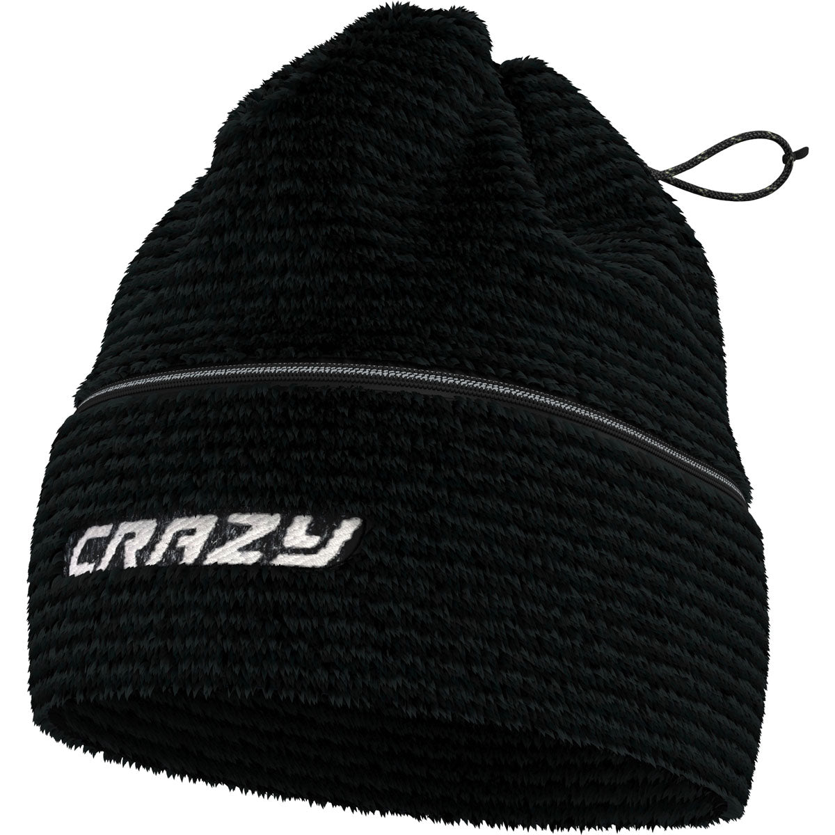 Crazy Link Extrafleece Scaldacollo e Berretto – Black, vista frontale