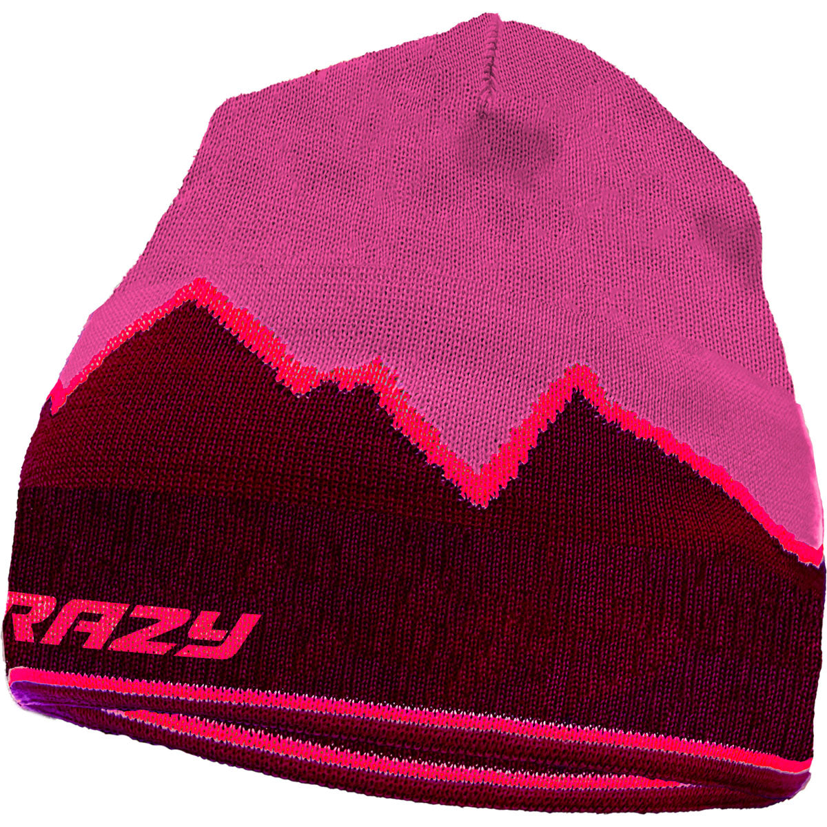 Crazy Skyline Berretto in Lana – Blush, vista frontale