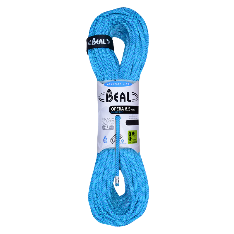BEAL Opera 8.5mm Unicore - DRY Cover - 50 MT - Blue