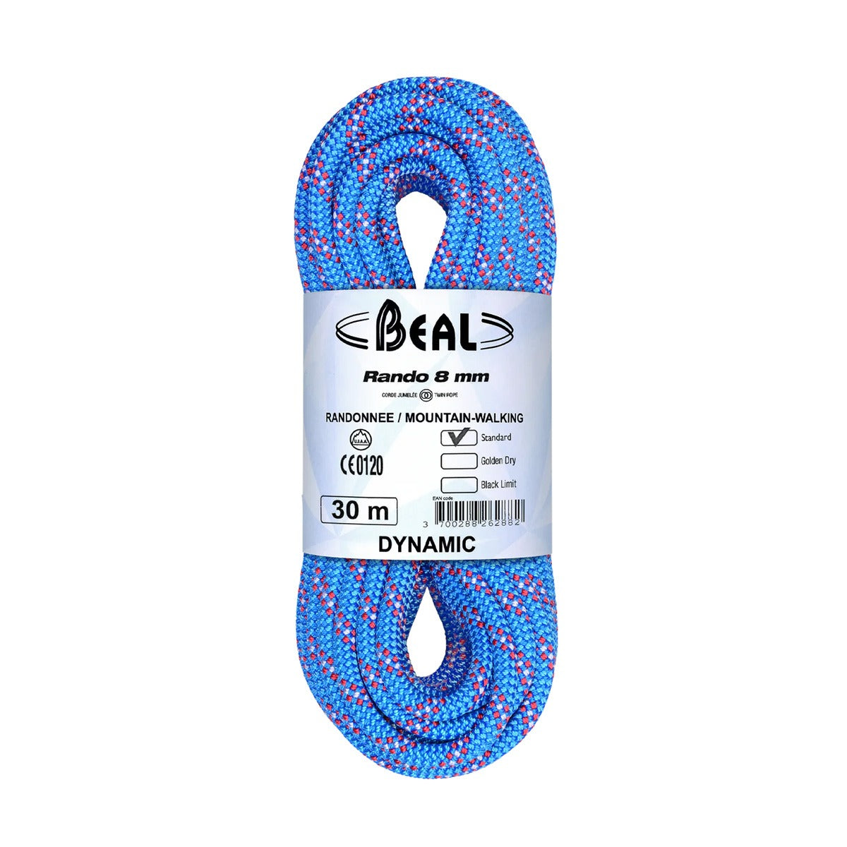 BEAL Rando 8MM - 30 MT - Blue