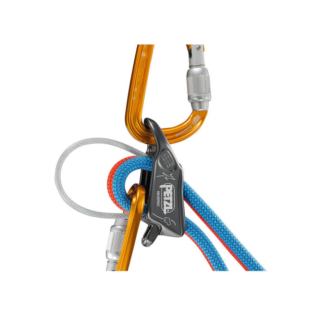 PETZL Reverso Assicuratore Gray
