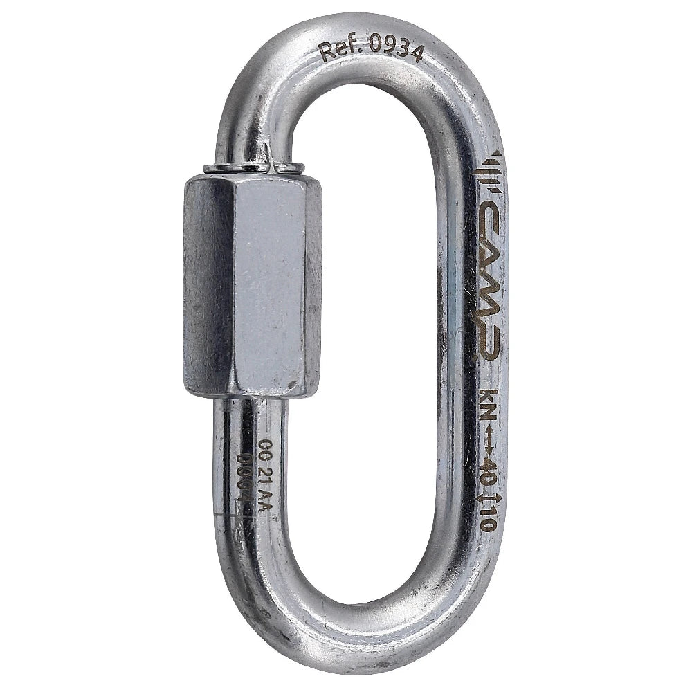 Camp Oval Quick Link Maglia Rapida Acciaio 8 mm – vista frontale