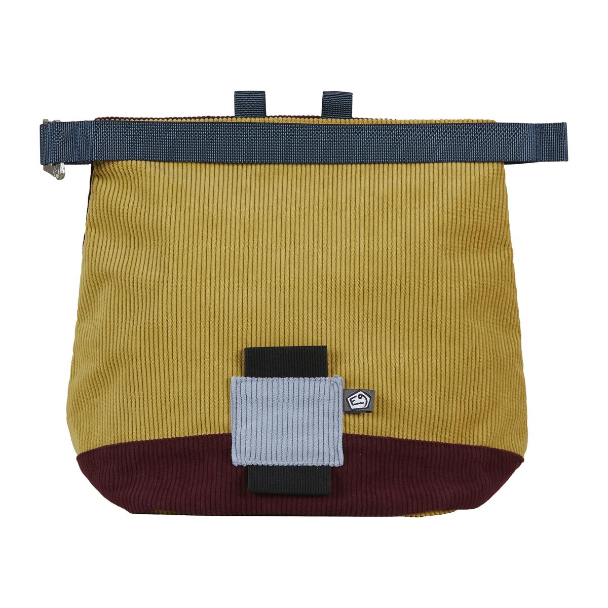E9 Gulp VS Chalk Bag Portamagnesite – Caramel, davanti