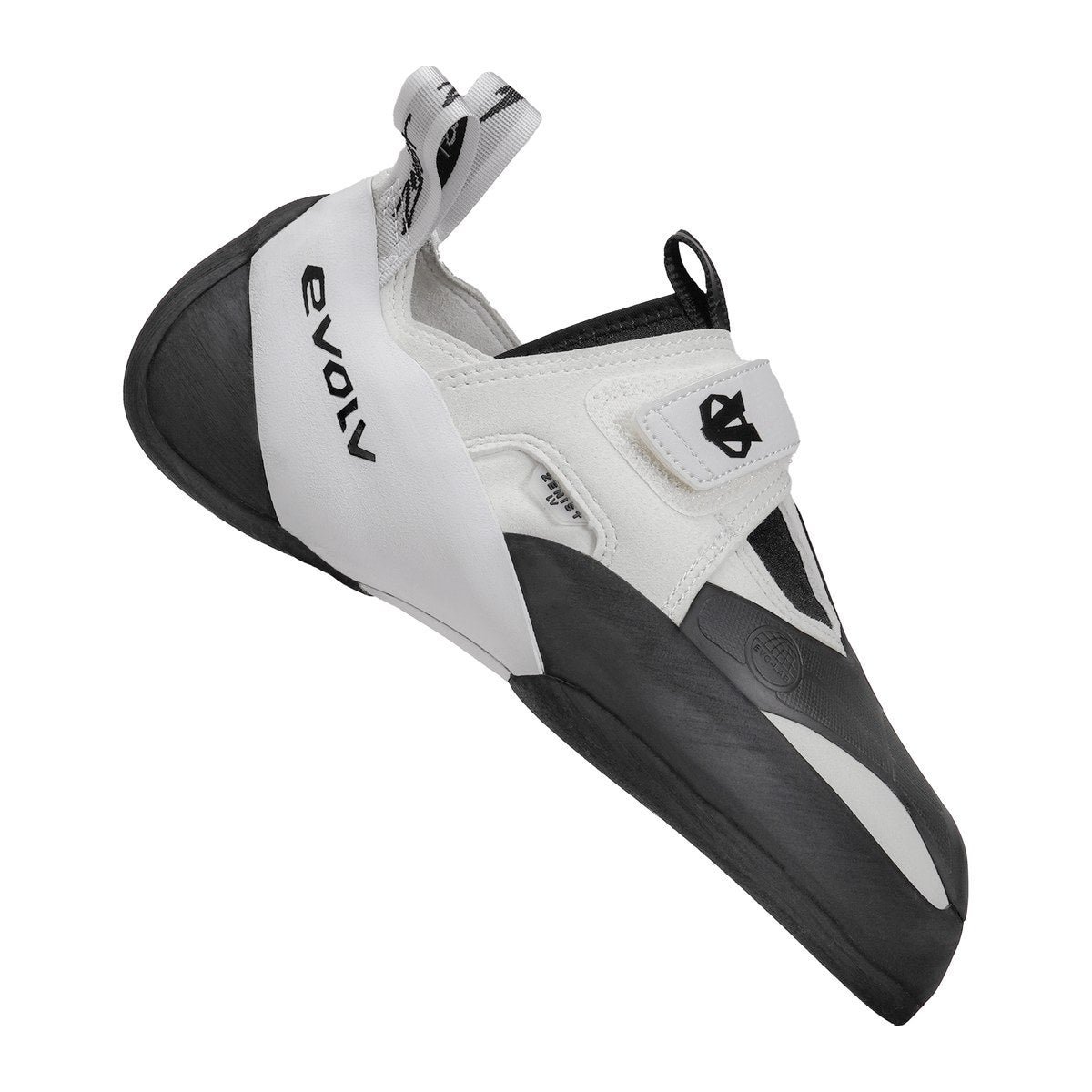 Evolv Zenist LV 2026 Scarpette Arrampicata – Murmur White, vista frontale