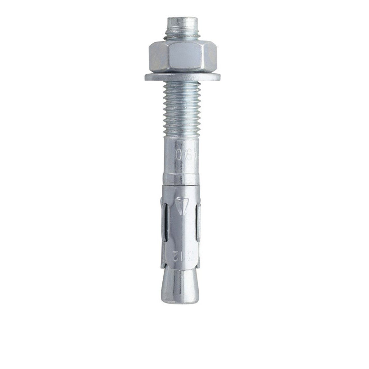 Fixe Tassello a Espansione M12 x 90 mm Zincato Ecotri – vista frontale