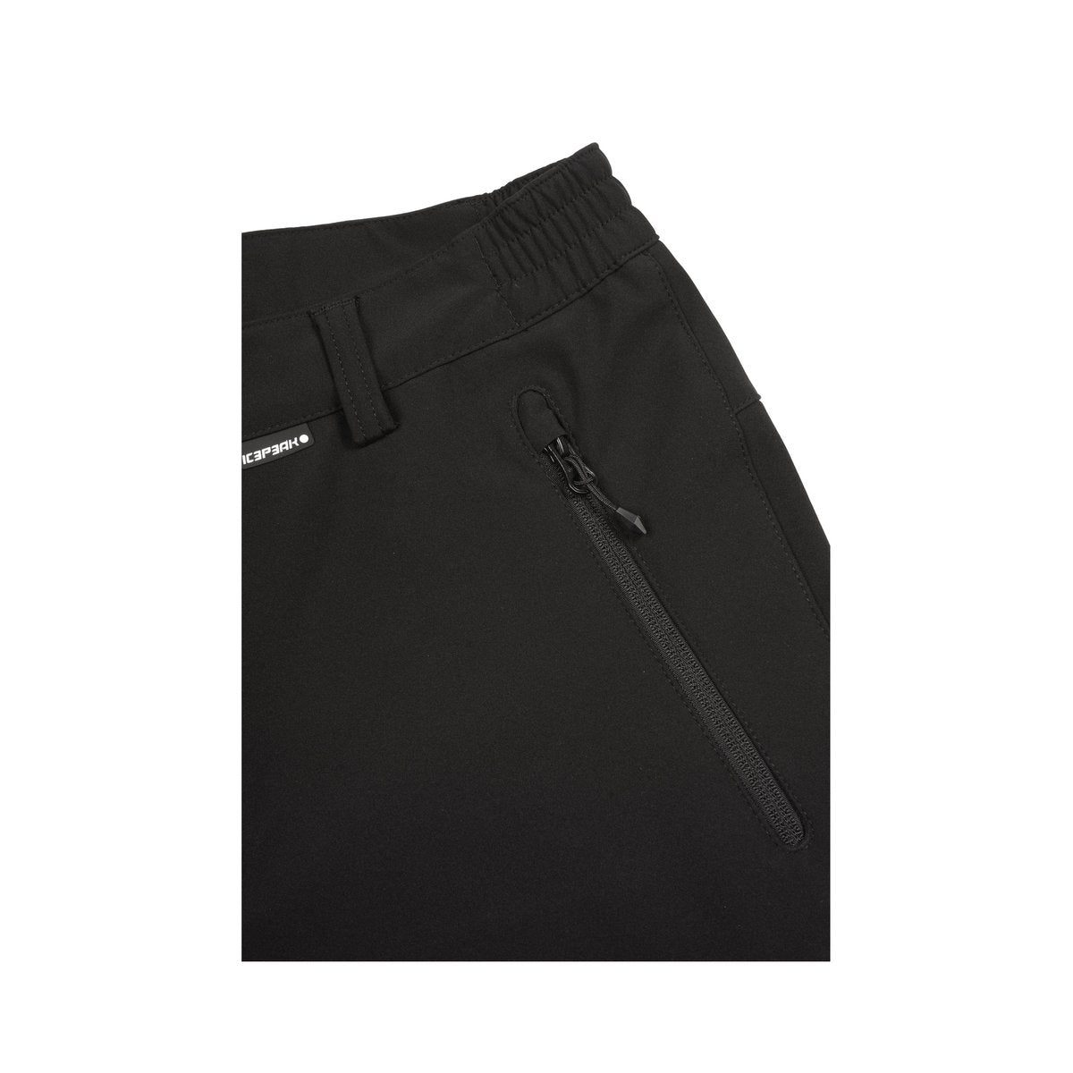 Icepeak Bouton Pantaloni Softshell Uomo – Black, dettaglio 3