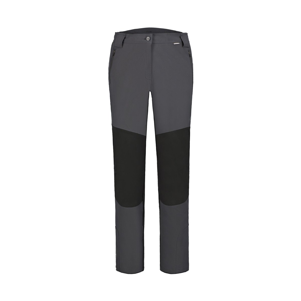 Icepeak Doral Pantaloni Softshell Donna – Anthracite, vista frontale