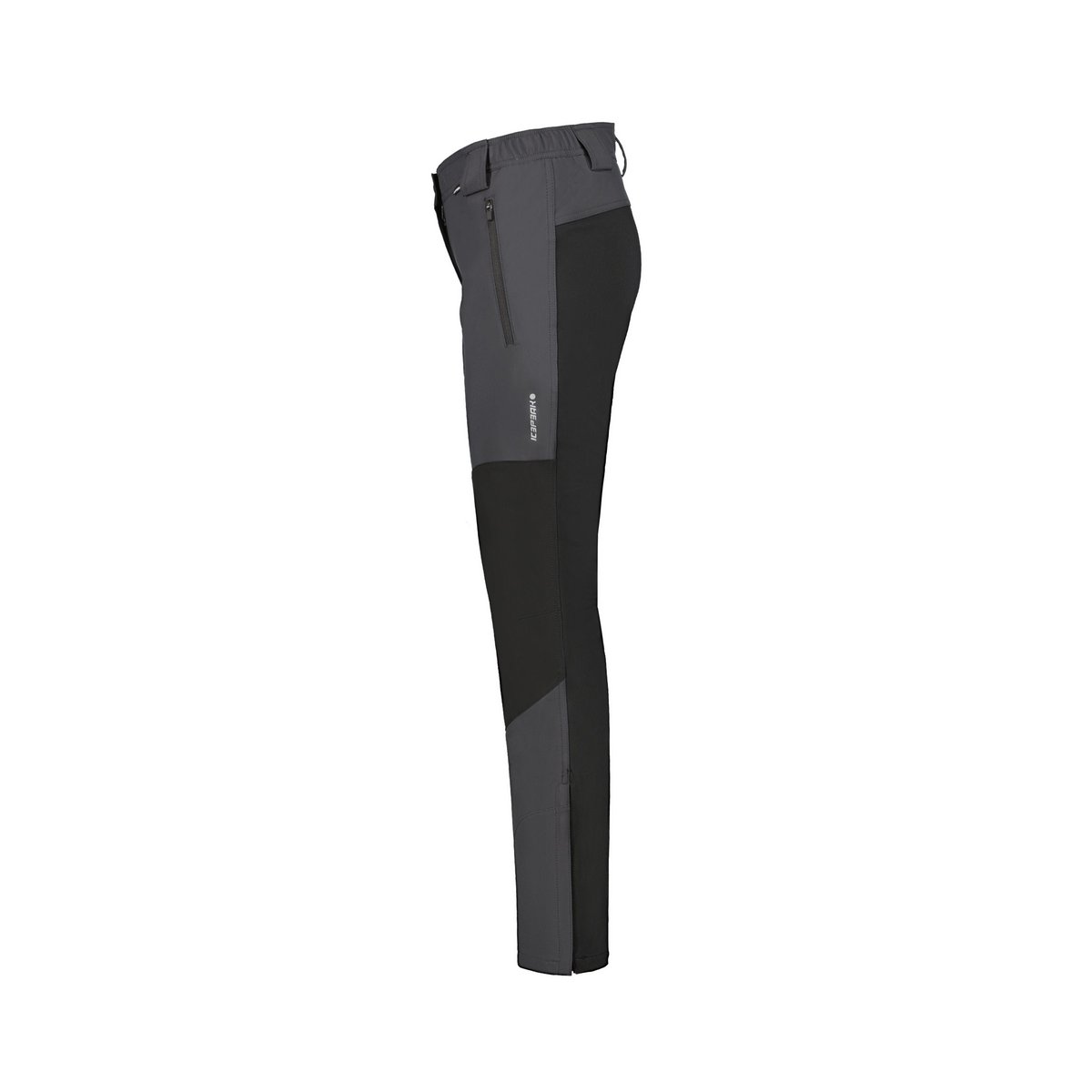 Icepeak Doral Pantaloni Softshell Donna – Anthracite, vista laterale