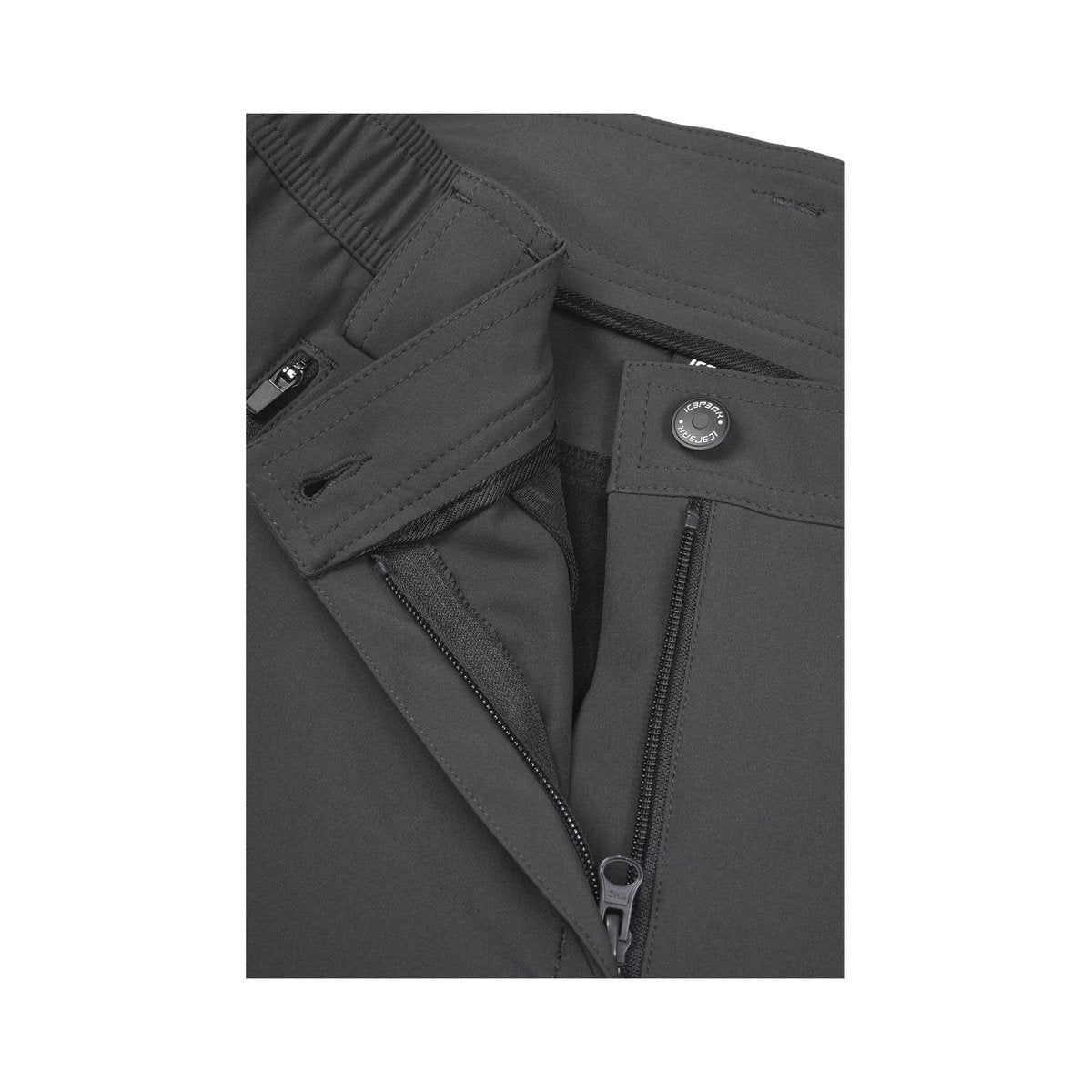 Icepeak Doral Pantaloni Softshell Donna – Anthracite, dettaglio 1