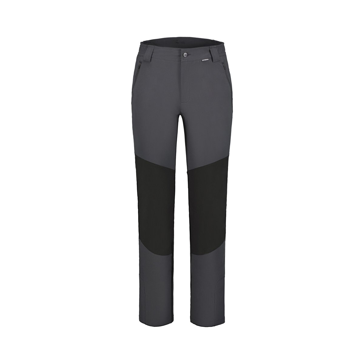 Icepeak Dorr Pantaloni Softshell Uomo – Anthracite, vista frontale