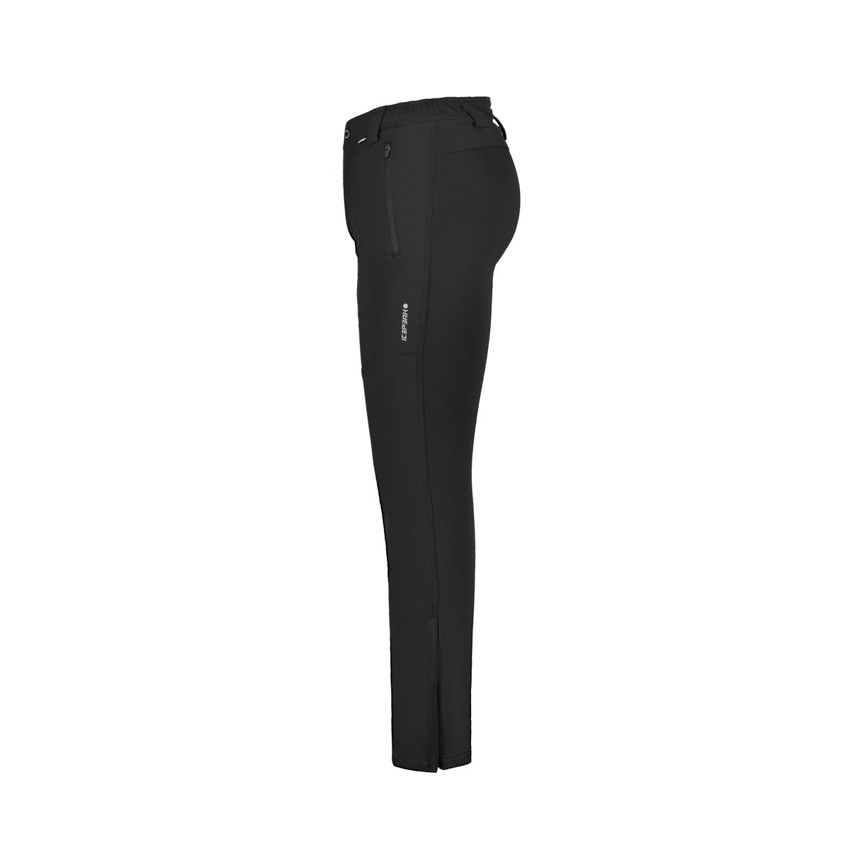 Icepeak Dorr Pantaloni Softshell Uomo – Black, vista laterale