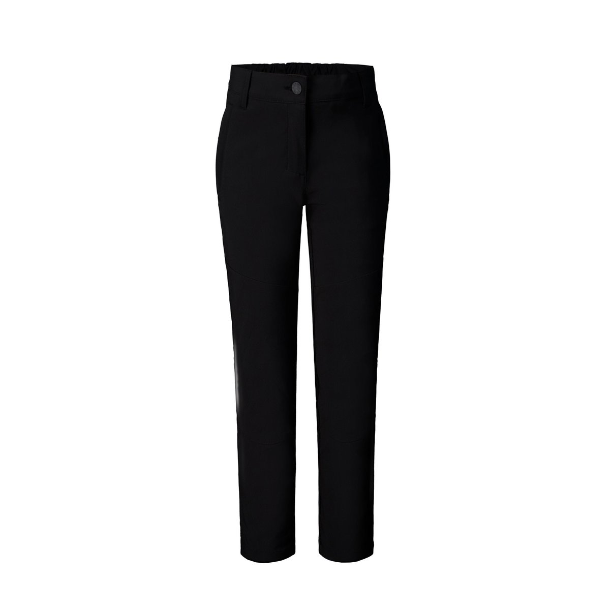 Icepeak Kahaluu Pantaloni Softshell Junior – Black, vista frontale